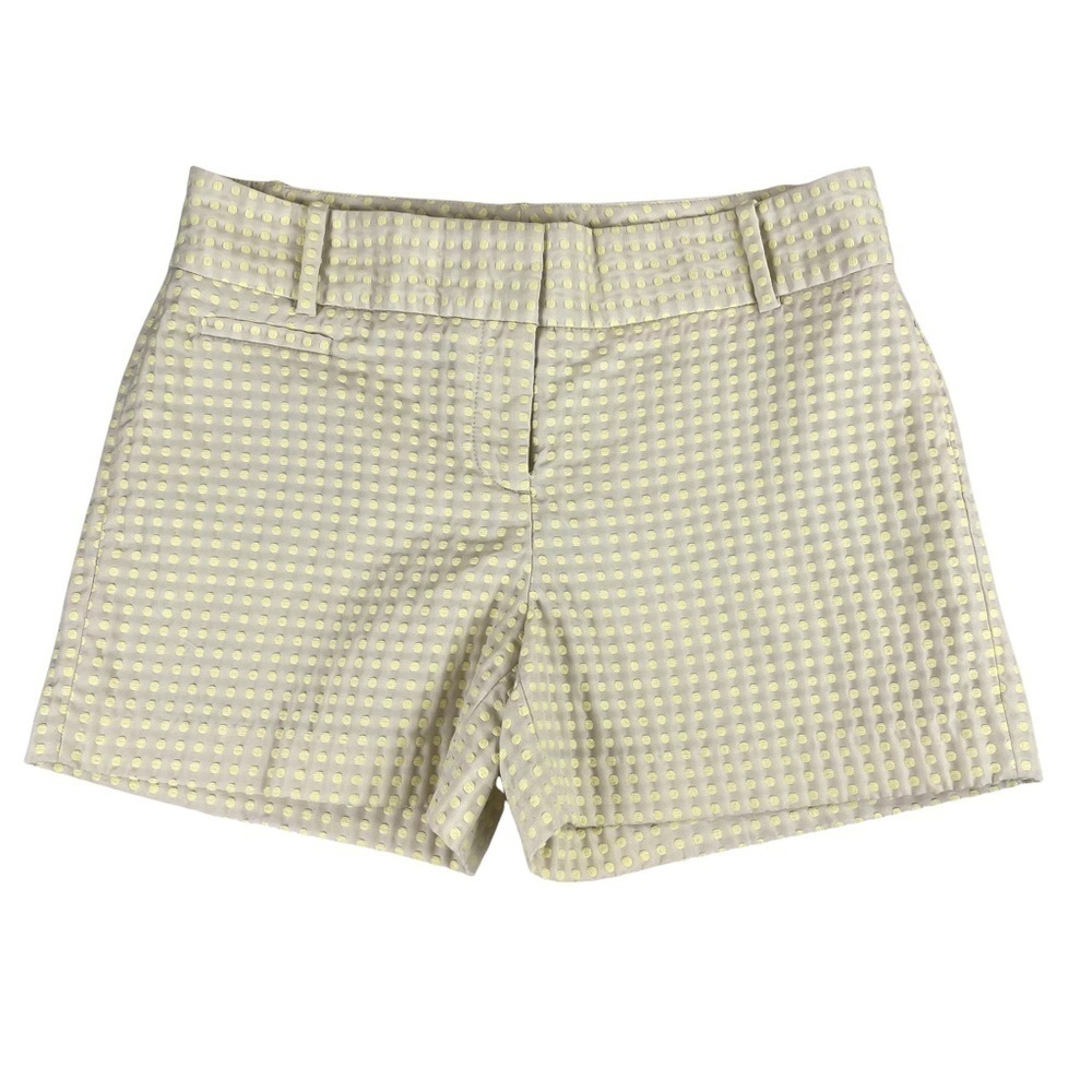 Loft Yellow Polka Dot Shorts